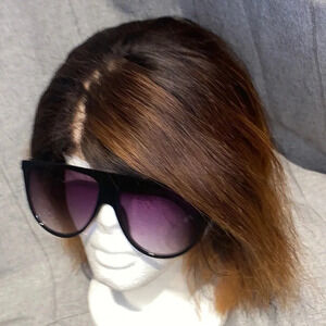 Brunnete Ombré  Lace front bob cut wig